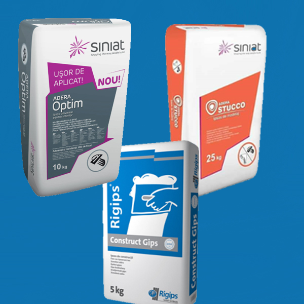 Ipsos universal Siniat Adera Optim,Ipsos constructii Rigips Construct Gips